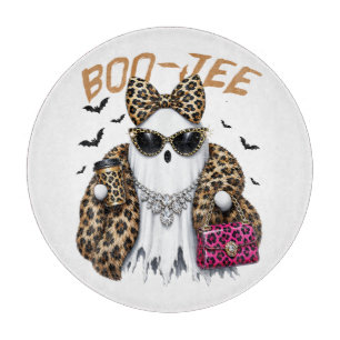 Planche À Découper Boo-JEE Fantôme Léopard Coquette Halloween