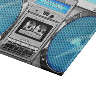 Planche À Découper Boombox bleu
