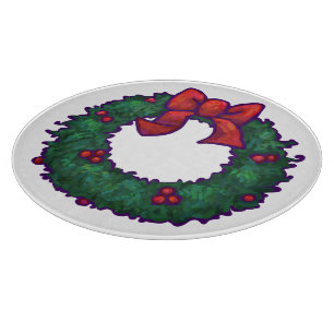 Planche À Découper Boughs de Holly