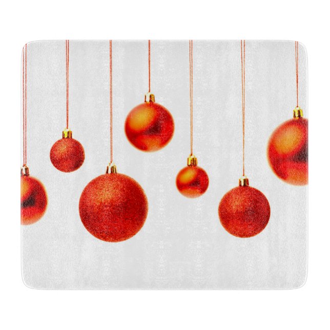 Planche À Découper Boules de Noël (Devant)