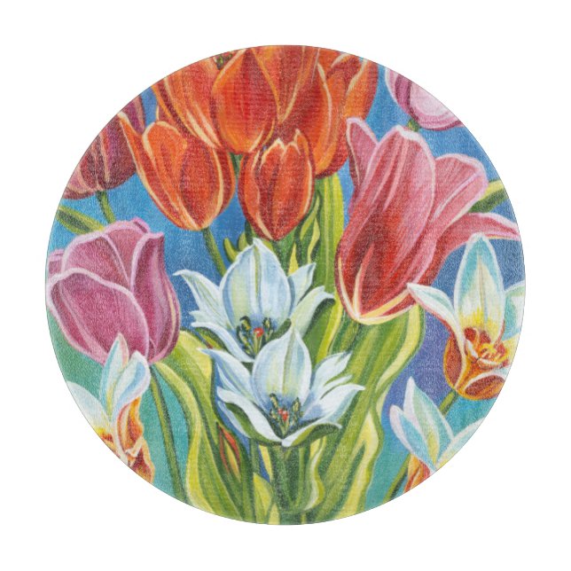 Planche À Découper Bouquet à la frontière III (Devant)