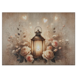 Planche À Découper Bouquet de lanterne rose Glow