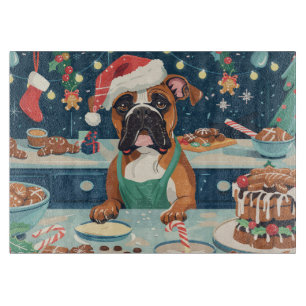 Planche À Découper Boxer Vacances de Noël : Noël Festif