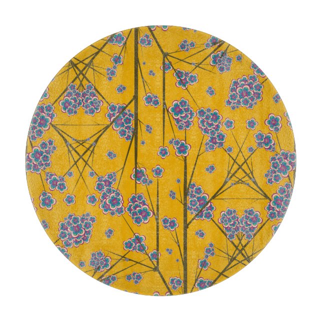 Planche À Découper Branches particulières Plaques de coupe en verre (Devant)