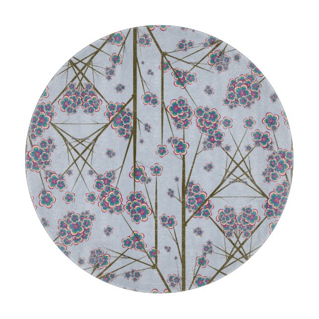 Planche À Découper Branches particulières Plaques de coupe en verre d (Devant)