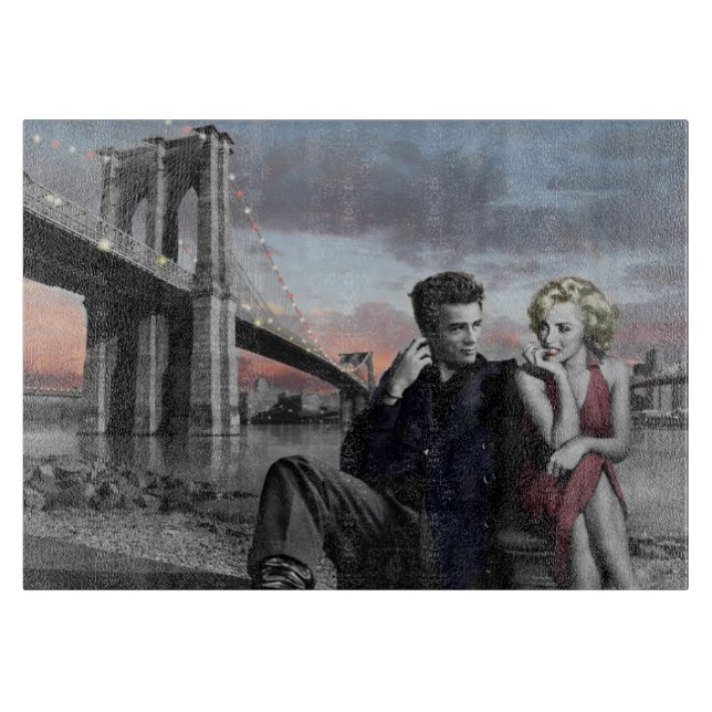 Planche À Découper Brooklyn B&W (Devant)