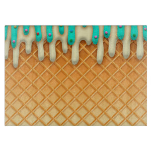 Planche À Découper Brosse à cône de crème glacée avec arrosage