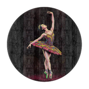 Planche À Découper Brown Tutu Ballerina Puzzle – Stunning Dance Art w