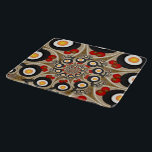 Planche À Découper Brunch Fractal Art Drôle Nourriture, Tomates, Oeuf<br><div class="desc">Des casseroles amusantes et plus encore. Conception pour votre planche à découper et plus encore.</div>