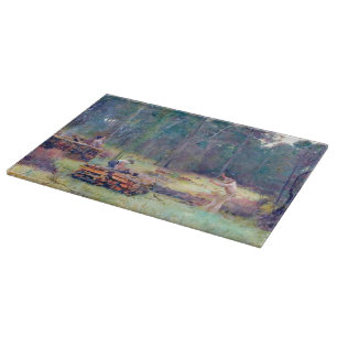 Planche À Découper Bûcherons de charbon de bois Fendeurs de bois Tom