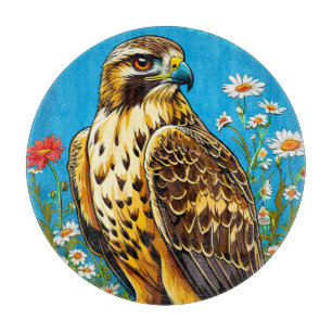 Planche À Découper Buse pattue oiseau