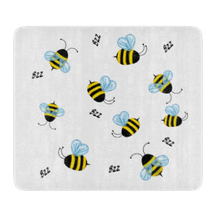 Planche À Découper Buzzing Bumble Bees Honeybees