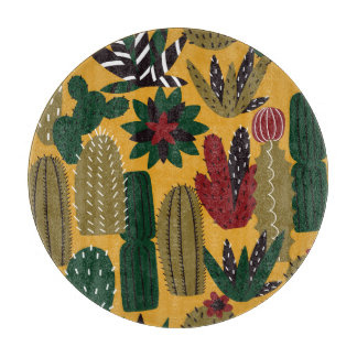 Planche À Découper Cactus et succulents : Vintage