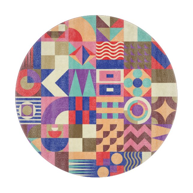Planche À Découper Cactus Succulent : Style de croquis Doodle (Devant)