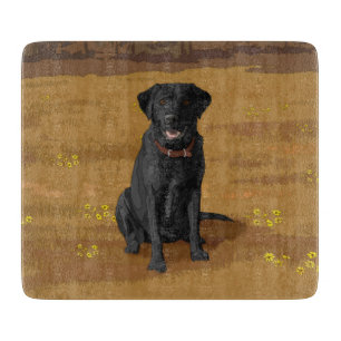 Planche À Découper Cadeau Amoureux des chiens Black Labrador Retrieve