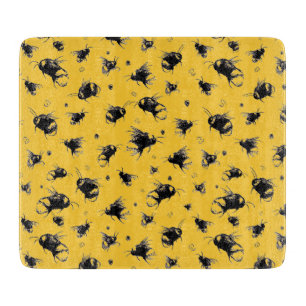 Planche À Découper Cadeau d'abeille mignonne   Décor de cuisine pour 