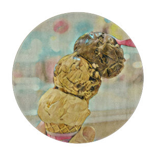 Planche À Découper Cadeau d'anniversaire de crème glacée