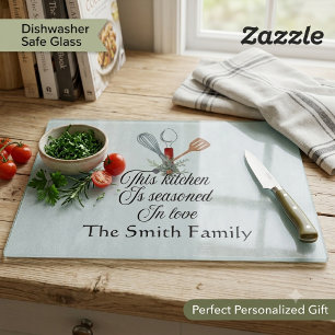 Planche À Découper Cadeau de nom de famille personnalisé pour pendais