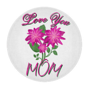 Planche À Découper Cadeau floral personnalisé et sur mesure pour la f
