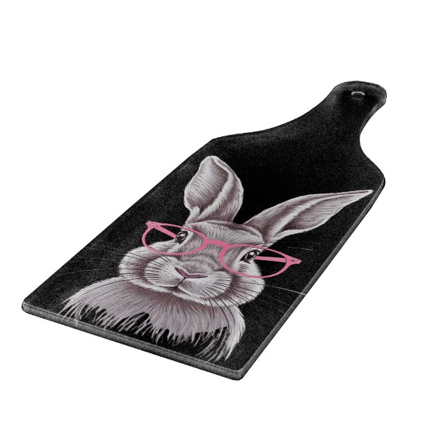 Planche À Découper Cadeaux de famille mignons Funny Bunny Pâques  (Coin)