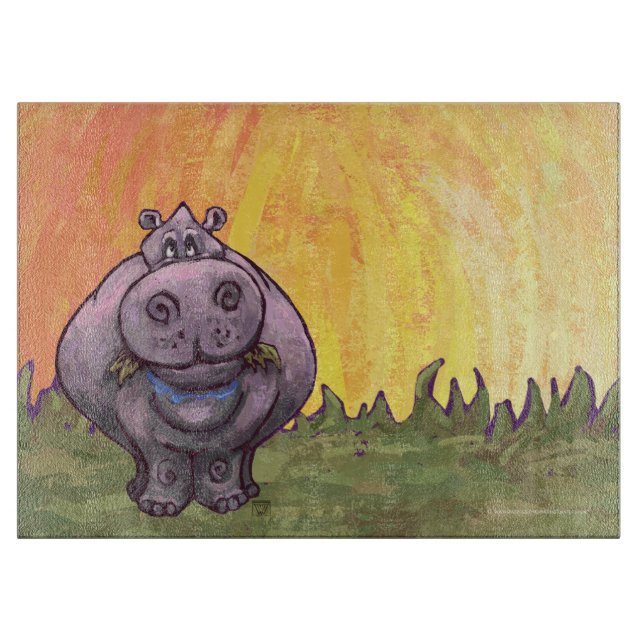 Planche À Découper Cadeaux et accessoires Hippopotamus (Devant)