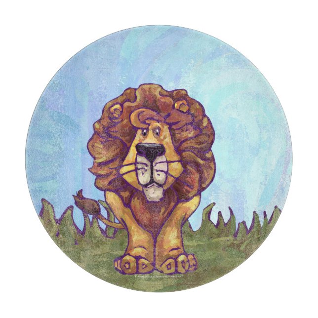 Planche À Découper Cadeaux et accessoires Lion (Devant)