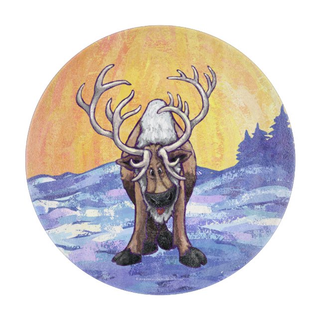 Planche À Découper Cadeaux et Accessoires pour Rennes (Devant)