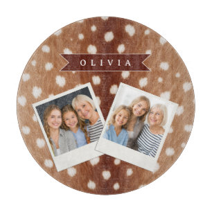 Planche À Découper Cadeaux Personnalisés avec Impression de Cerf de S