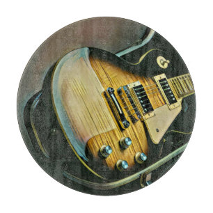 Planche À Découper Cadeaux pour guitariste