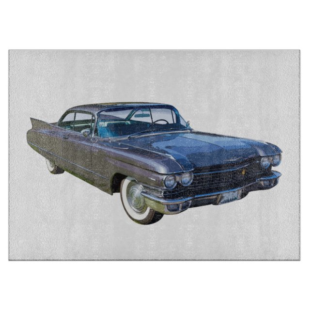 Planche À Découper Cadillac Classic Luxury Car 1960 (Devant)