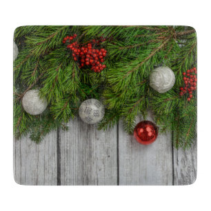 Planche À Découper Cadre de Noël décoratif