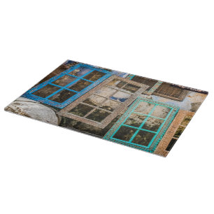 Planche À Découper Cadres de fenêtre colorés