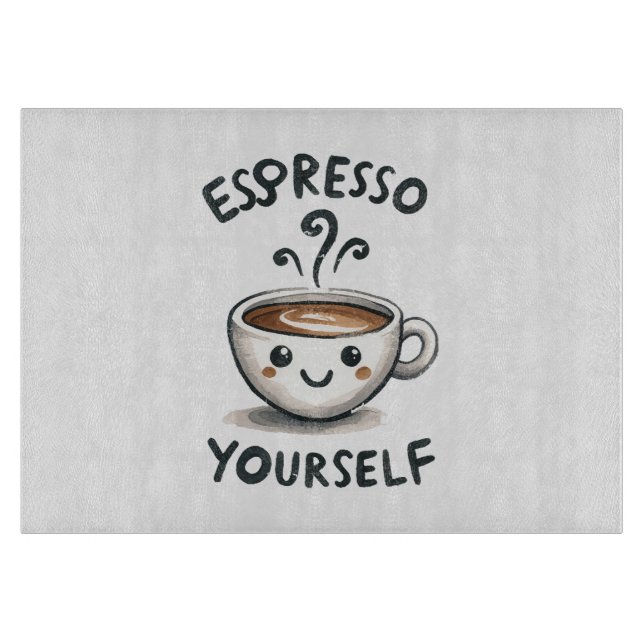 Planche À Découper Café Espresso Yourself (Devant)