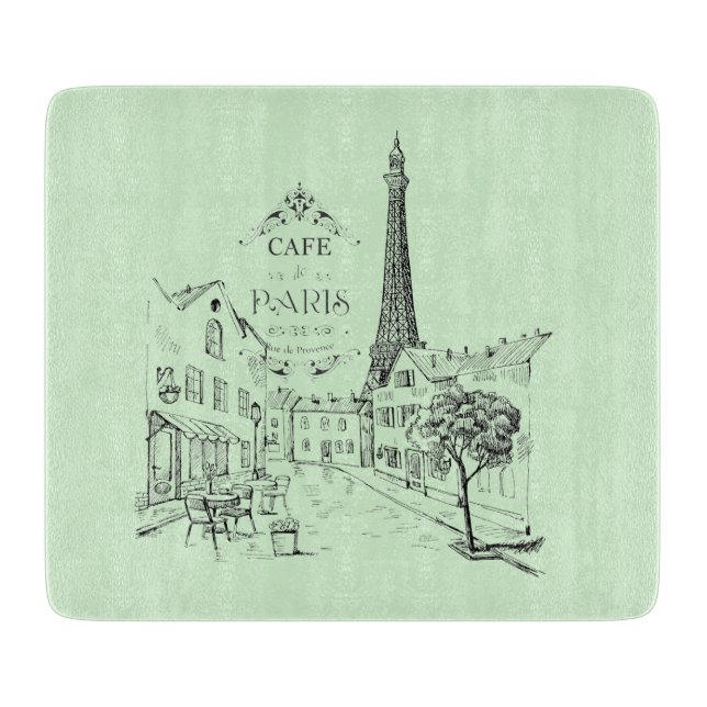 Planche à découper Café Paris (Devant)