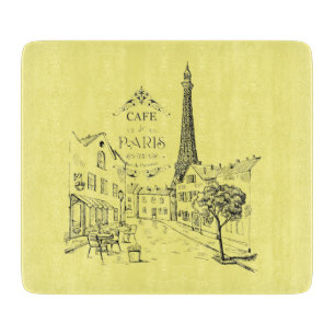 Planche à découper Café Paris