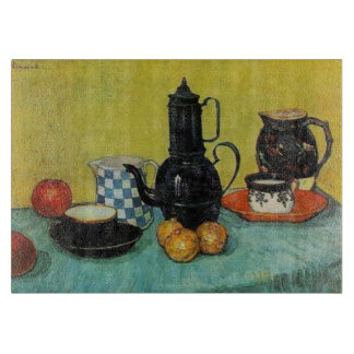 Planche À Découper Café Vincent van Gogh Blue Enamel