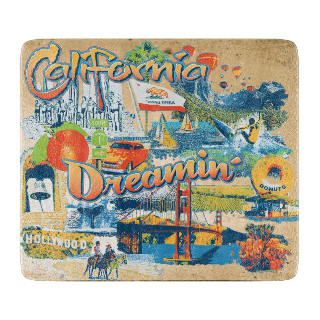 Planche À Découper California Dreaming (Devant)