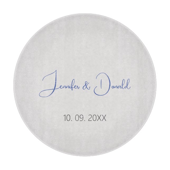 Planche À Découper Calligraphie tendance écriture classique simple pe (Devant)