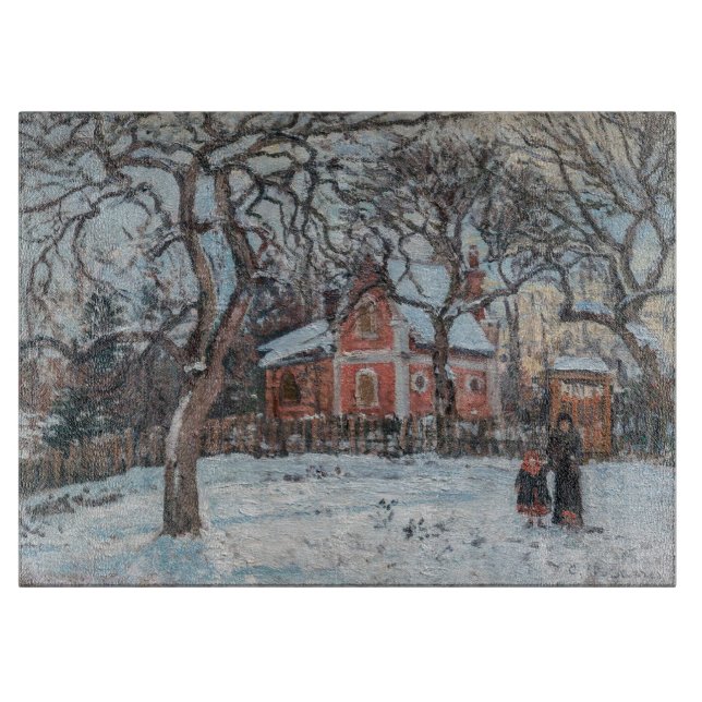 Planche À Découper Camille Pissarro - Chataigniers a Louvecienne (Devant)