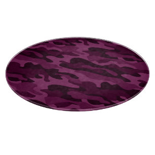Planche À Découper Camo de couleur violette tyrienne