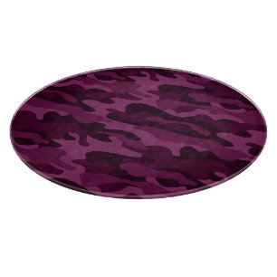 Planche À Découper Camouflage Monocolore Pourpre Tyrien