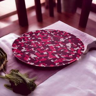 Planche À Découper Camouflage rose