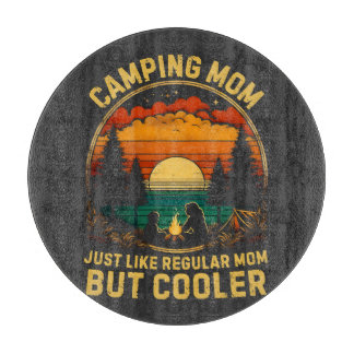 Planche À Découper Camping Mom Just Like A Regular Mom