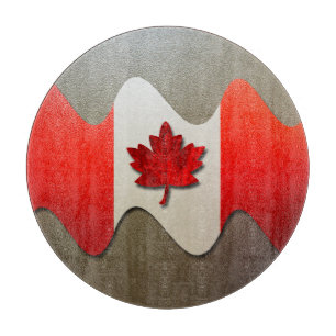 Planche À Découper Canada Flag-Chrome par Shirley Taylor