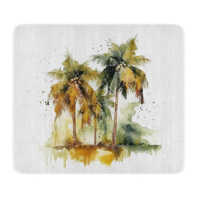 Planche À Découper Canopée d'Emeraude (Devant)