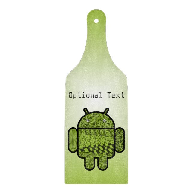 Planche À Découper Caractère de gribouillage pour Android™ (Devant)