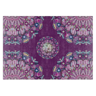 Planche À Découper Cardinal Red Rosace