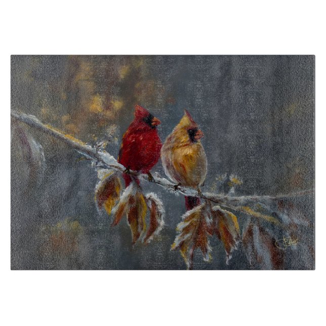 Planche À Découper Cardinaux "Partagez l'esprit" (Devant)