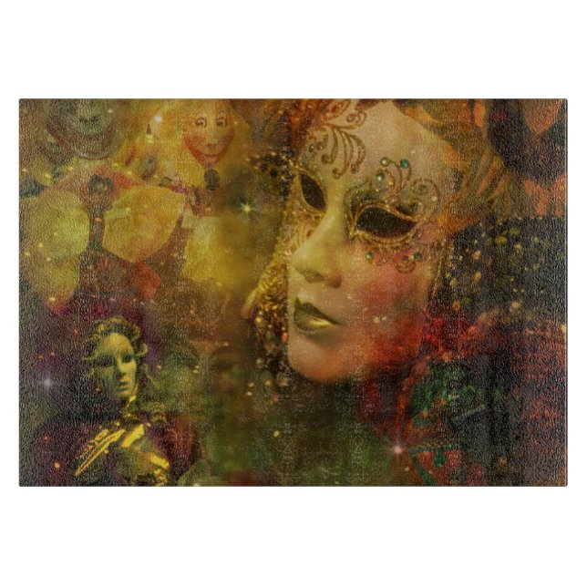 Planche À Découper Carnaval - splendeur de mardi gras de la (Devant)