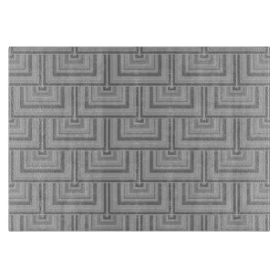 Planche À Découper Carré gris